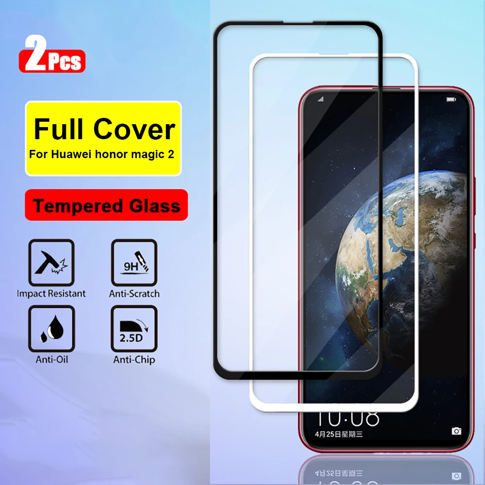 

Пленка из закаленного стекла с защитой от царапин для Huawei Honor Magic 2, 2 шт.