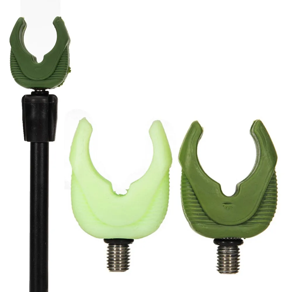 

4×Carp Fishing Rod Rest Head Butt Rest Head Gripper Fishing Rod Holder Luminous Holder Anti-Scratch Pole Replacement Tackle