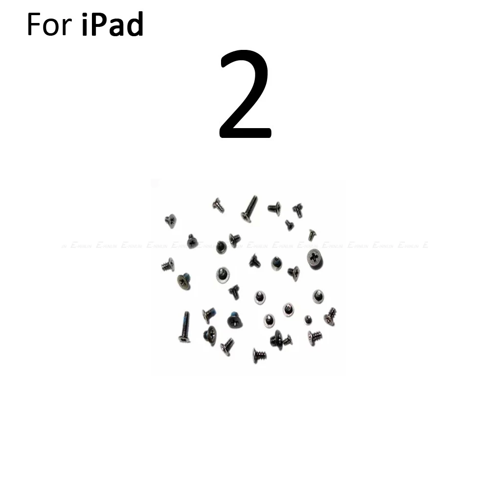 Новые внутренние аксессуары болт с нижней крепежные винты для iPad 4 Air Mini 1 2 3 полный набор винтов запасные части - Цвет: For iPad 2