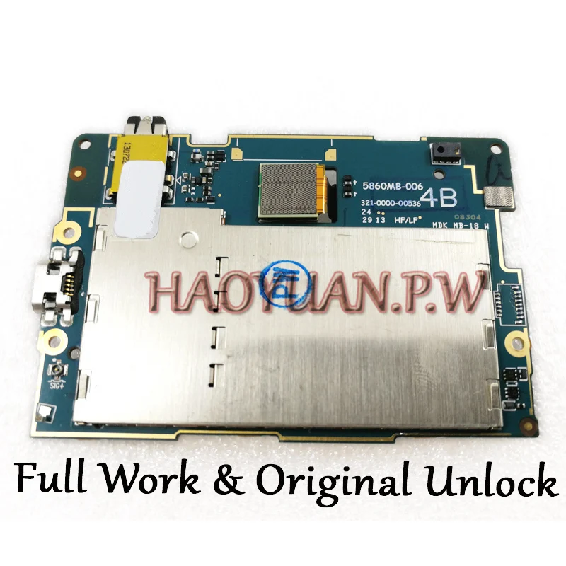 Полнофункциональная оригинальная разблокированная материнская плата для Sony Xperia