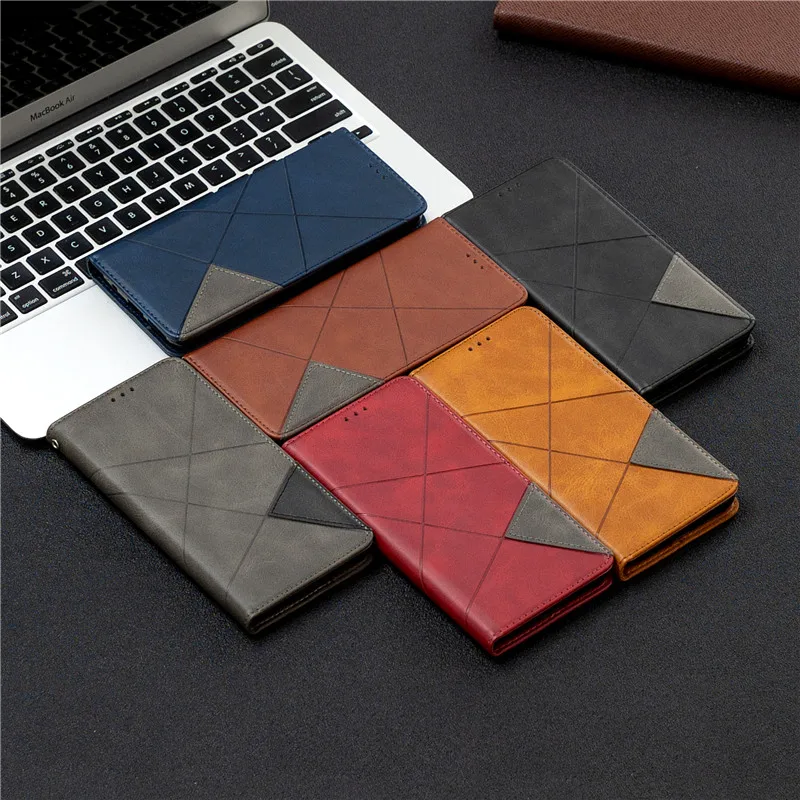 

on For Funda Samsung Galaxy A21s A217F Case Luxury Magnetic Wallet Leather Flip Phone Cover For Samsung A21s A21 s A 21s Coque