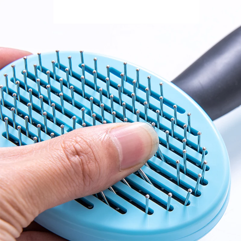 

Dog Hair Removal Comb Grooming Cats Comb Pet Products Cat Flea Comb Pets Comb for Dog Grooming Toll Automatic Hair Brush Trimmer