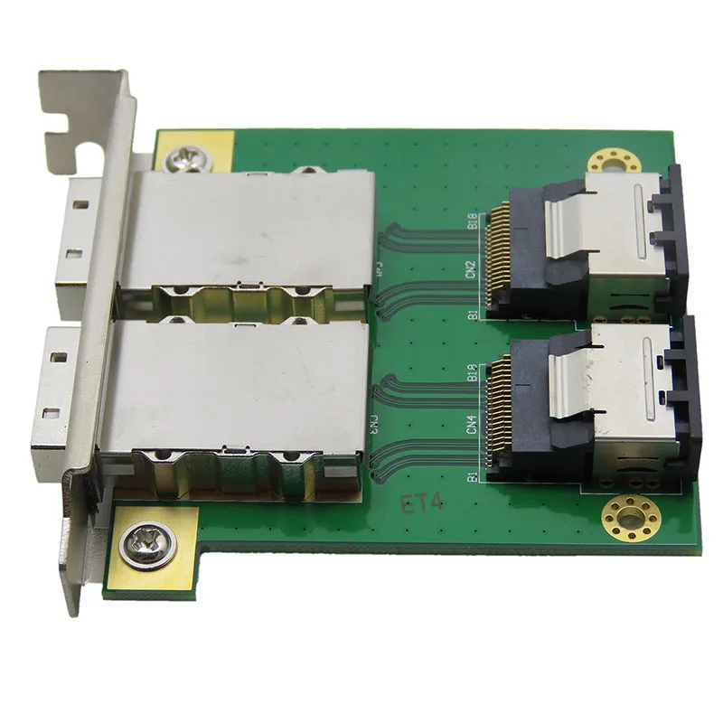 2 Порты мини SAS SAS26P SFF 8088 для 36Pin 8087 адаптер кронштейн PCI конвертер| |