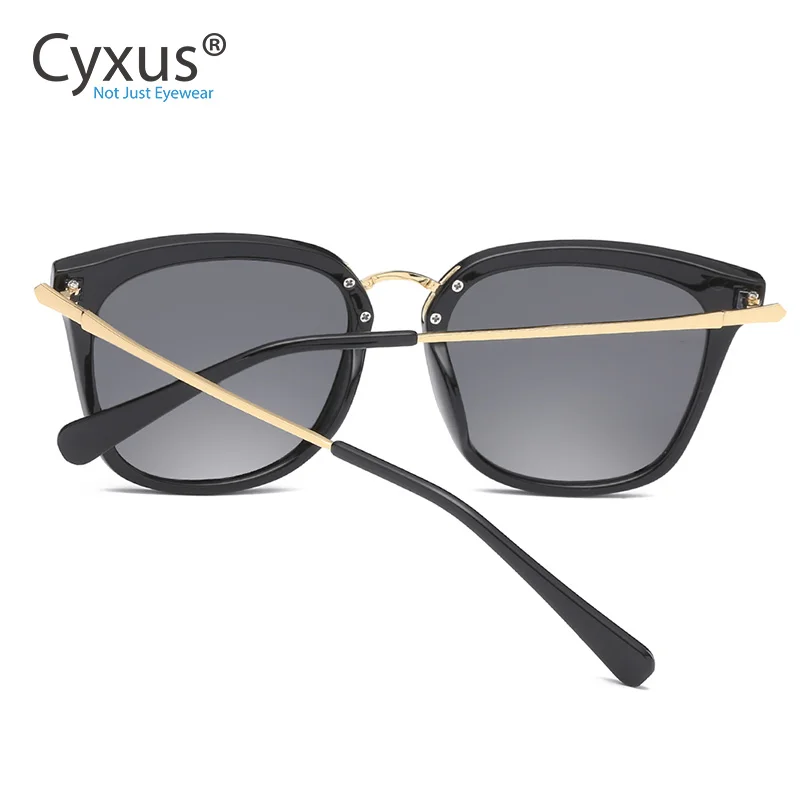 Cyxus Classic UV 400 поляризованные солнцезащитные очки зеркальные негабаритные солнцезащитные очки с защитой UVA UVB для женщин-1913
