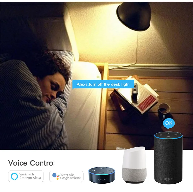 Tuya Smart Life Wifi умный светодиодный светильник, лампа E27 7,5 Вт 750Lm RGB+ 6500K холодный белый светильник, работает с Alexa Google Home IFTTT
