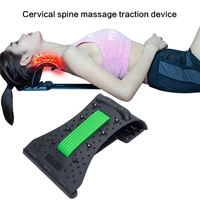 lumbar spine home back support massage cushion neck protection neck pillow cervical spine masajeador pain relief traction device