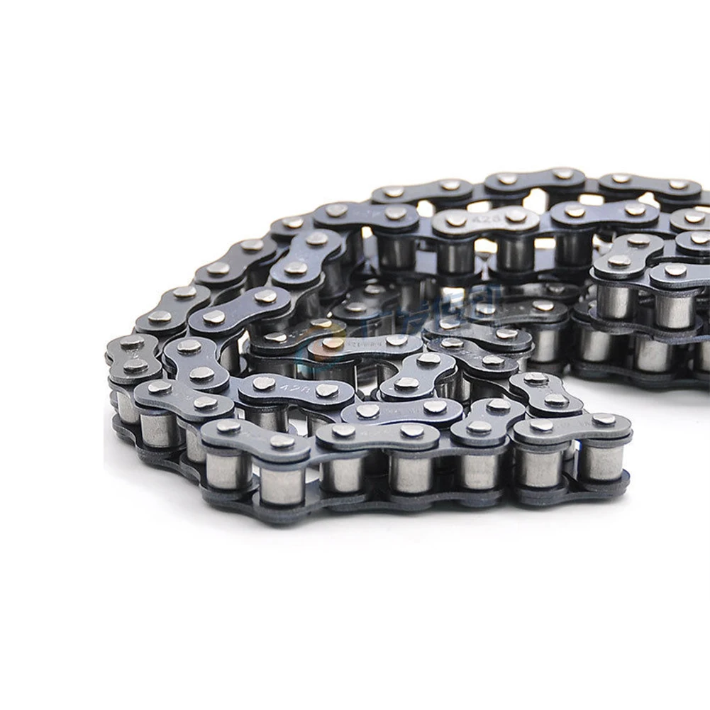 

25H 04C Industrial Easy Install Iron Cast Single Strand Transmission Practical Durable 84 Segments Pitch Roller Chain