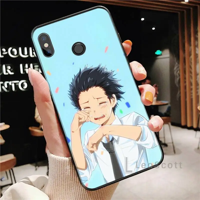 

A Silent Voice Phone Case For Xiaomi Redmi Note 4 4x 5 6 7 8 pro S2 PLUS 6A PRO