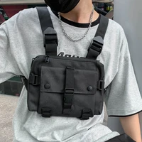 multi function chest bags tactical pack trend waist belt bag women vest backpack hiking chest rig bag cycling waist pack