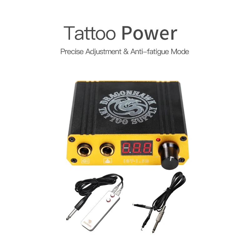 Полный набор для татуировок ротационная машинка черные алмазные наборы