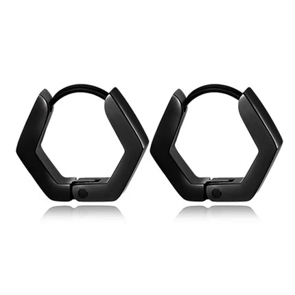 Серьги кольца Semitree из медицинской нержавеющей стали 316L креативные