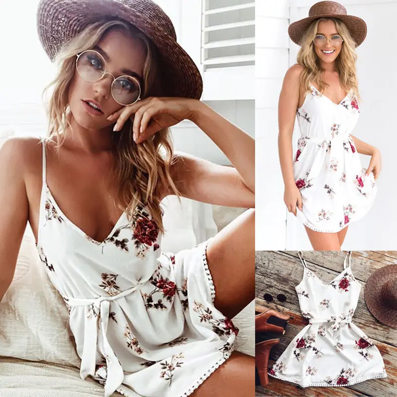 

NEDEINS Woman Summer Floral Dress Women Mini Dress Casual Sexy Party Short Dress Off Shoulder Party Night Club Dress