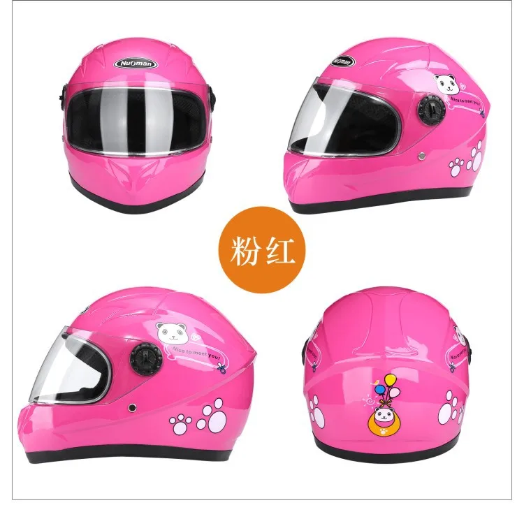 Детские мотоциклетные шлемы детский шлем для мотоциклиста и скутера милый