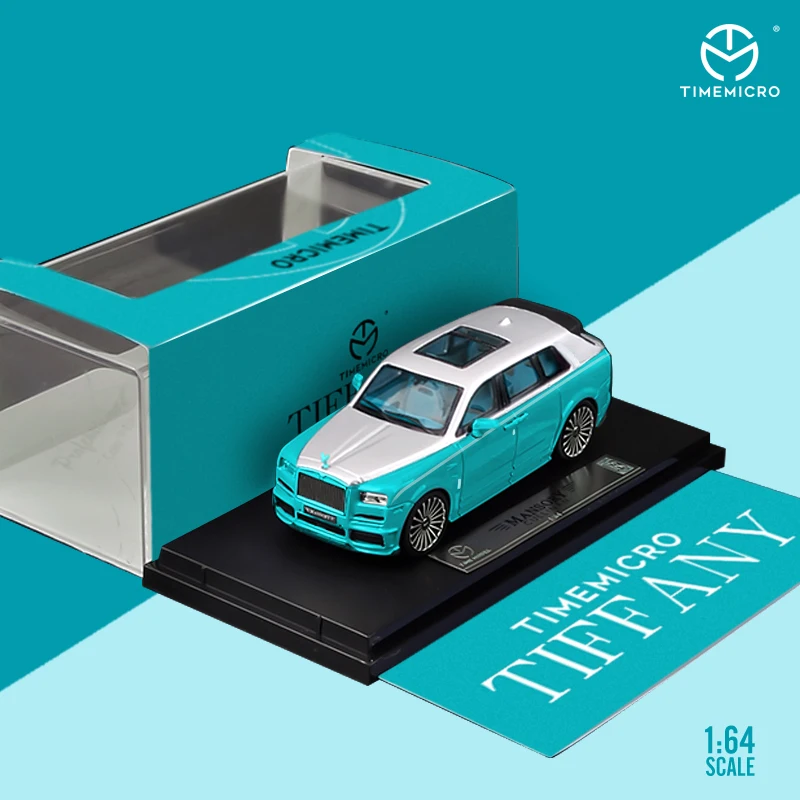 

TimeMicro 1:64 Rolls-Royce Cullinan синяя литая модель автомобиля