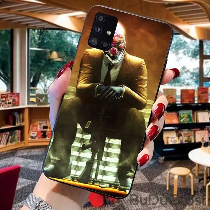 

Hrmes Hot game payday 2 Phone Case For For Samsung Galaxy A10 A20 A30 A40 A50 70 A10S 20S A2 Core C8 A30S A50S A31