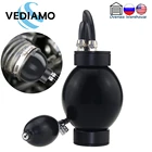 Универсальный автомобильный адаптер для быстрой герметизации выхлопных подушек безопасности для автомобильного детектора утечки дыма диагностический инструмент подходит для всех транспортных средств