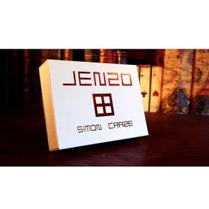 JENZO Black (Gimmicks) от Simon Craze Card волшебные и фокусные террасы, волшебные реквизиты, иллюзии крупным планом, волшебное предсказание