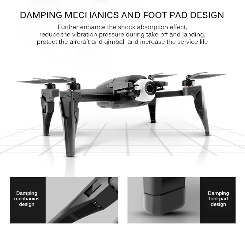 4 шт. удлинитель высоты посадочное шасси для камеры Parrot Anafi 4k HDR FPV Drone Gimbal Camera Protector