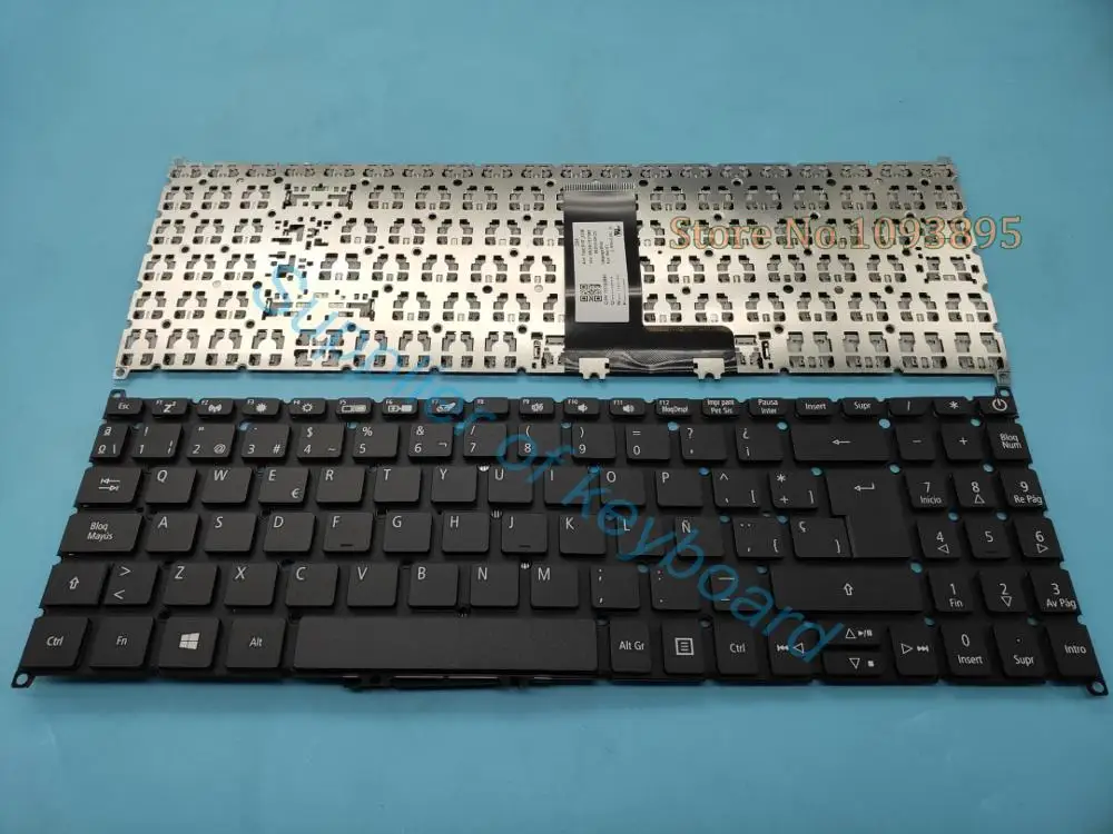 

NEW For Acer Aspire 5 A515-56 A515-56G A515-56T N18Q13 N19C1 N19H1 Laptop Spanish Keyboard Black