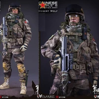 in stock 16 scale flagset fs73025 desert war wolf of chinese army soul series 12inch figure