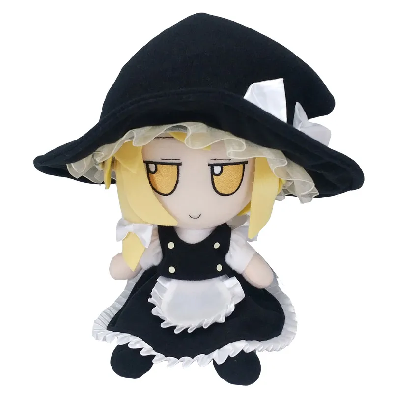 

Anime TouHou Project Kirisame Marisa Cosplay Plush Toy Soft Stuffed Throw Pillow Dolls 22cm Cute Cartoon Figure Plush Doll Gifts