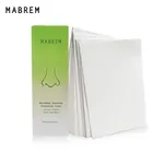 50 шт клубника Удаление угрей Нос полоски бумага анти акне лечение Маска