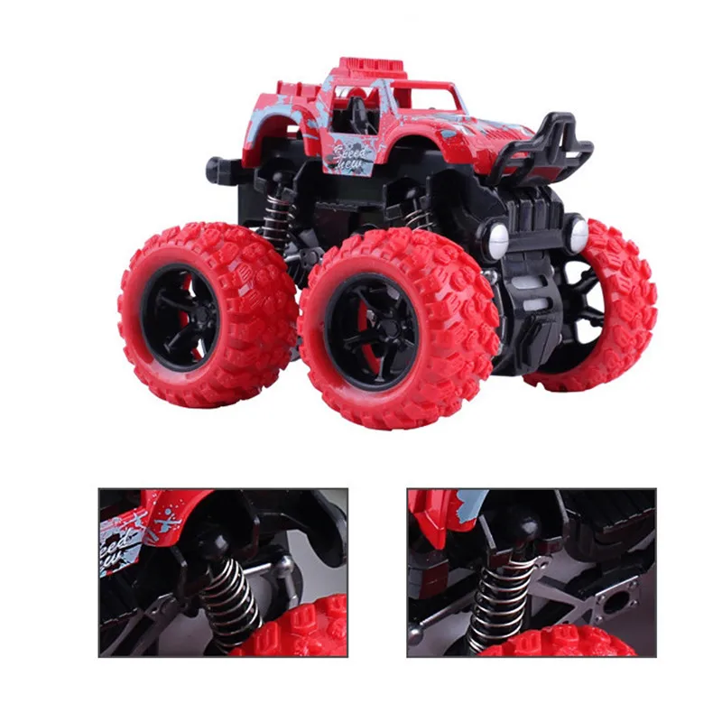 Мини инерционный внедорожный автомобиль откатная детская модель игрушечный с