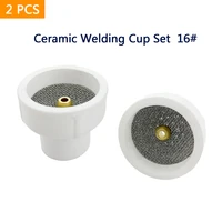 16 white ceramic nozzle alumina cup for wp920171826 tig welding torch 16 ceramic white tig welding cup