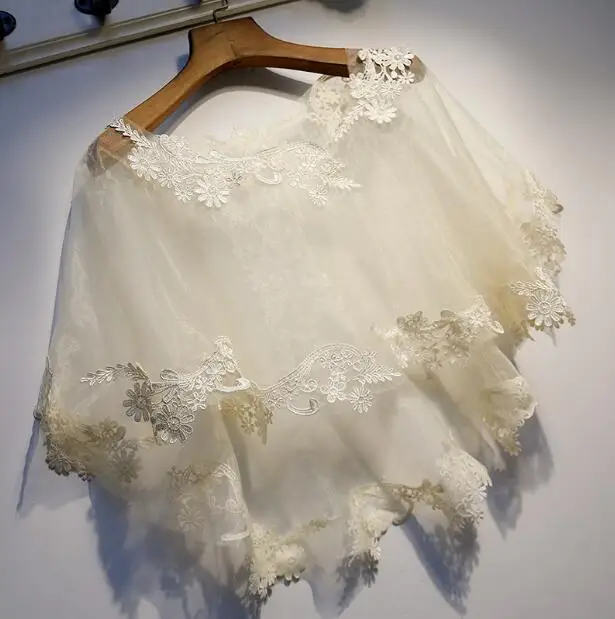 Женская сетчатая накидка цвета шампанского из пашмины женская летняя