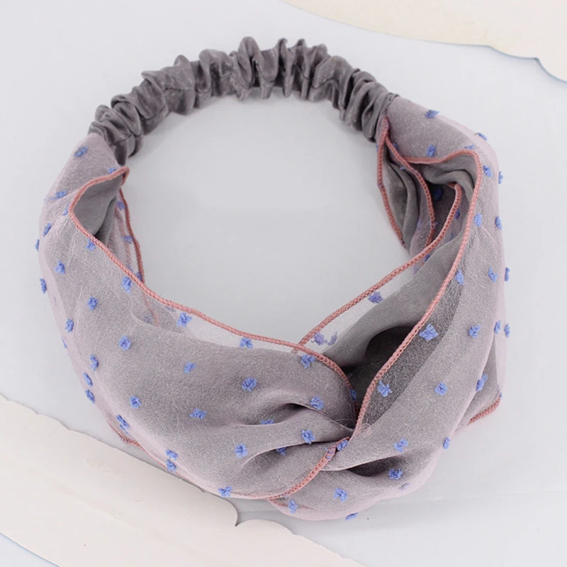 Повязка для волос с принтом женская повязка на голову узлом йоги тюрбан головной