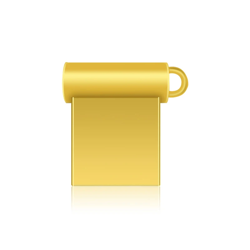 Золотой Маленький мини Usb флеш-накопитель, высокоскоростной флеш-накопитель, 4 ГБ, 8 ГБ, 16 ГБ, флеш-накопитель Usb 2,0, флеш-накопитель 32 ГБ, 64 ГБ - Цвет: Золотой