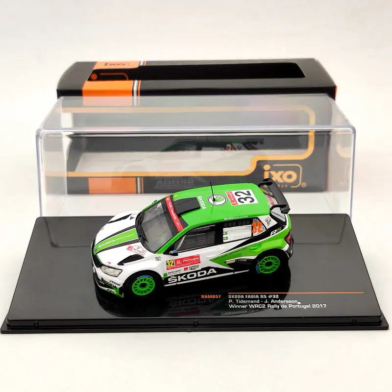 IXO 1:43 для Skoda Fabia R5 #32 Winner Rallye De Portugal 2017 RAM657 Limited Edition |