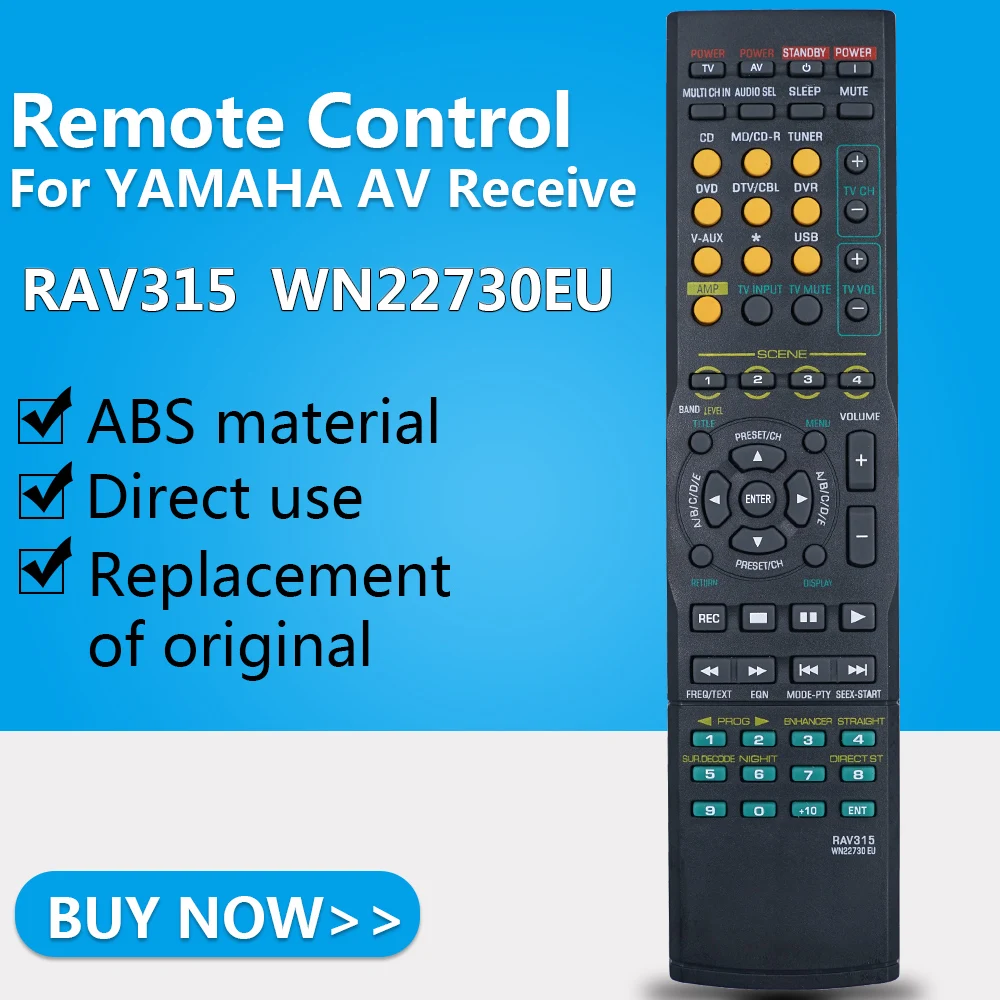 Пульт дистанционного управления для YAMAHA RAV315 WN22730EU|Пульты ДУ| |