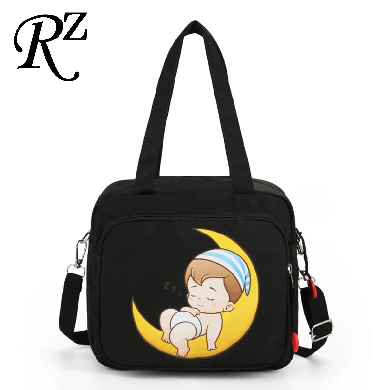 Мультяшная сумка для мам вместительные сумки на плечо детских подгузников