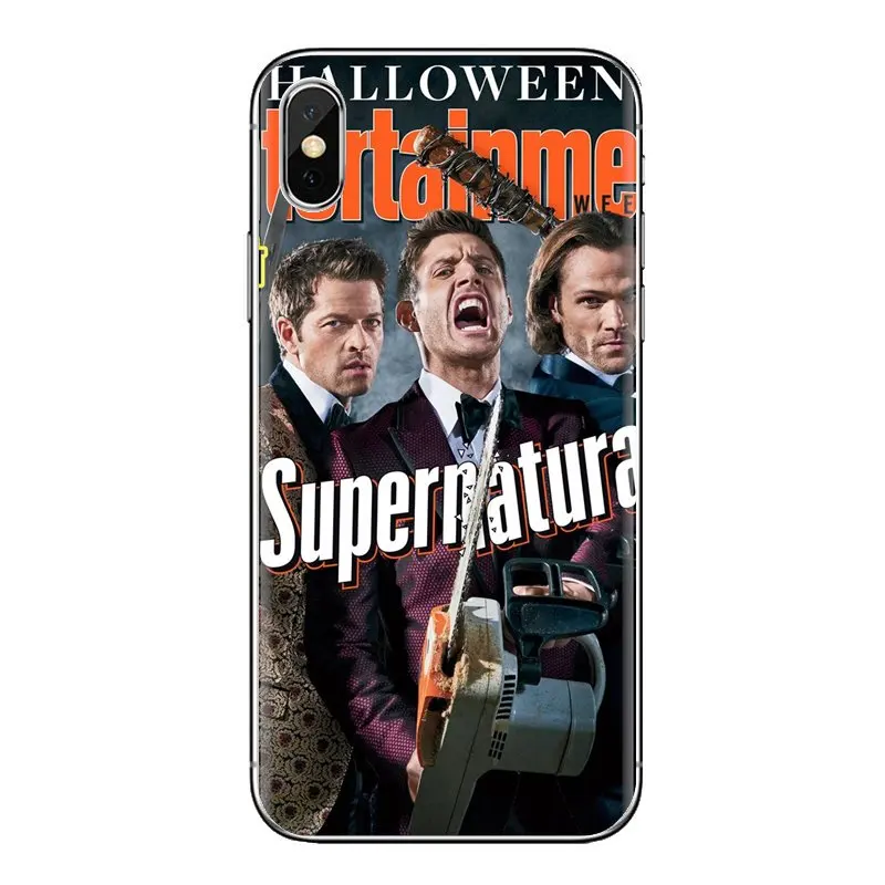 Сверхъестественное сезона мягкая прозрачная сумка чехол для Huawei G7 G8 P7 P8 P9 Lite Honor 4C