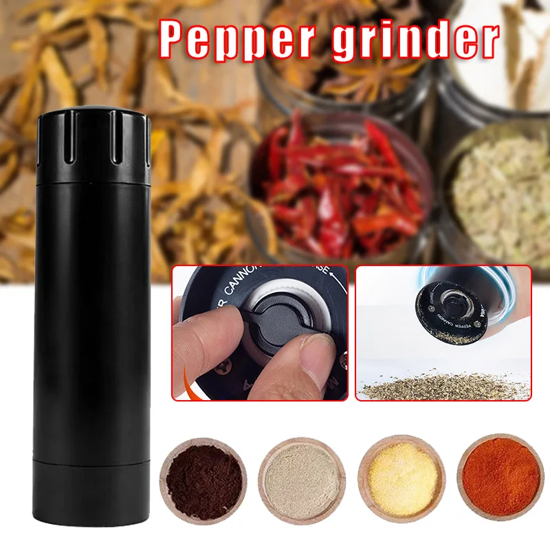 

The Pepper Mill for Pepper Lovers Adjustable Coarse and Fine Manual Salt and Pepper Grinder Kitchen Supplies AUG889