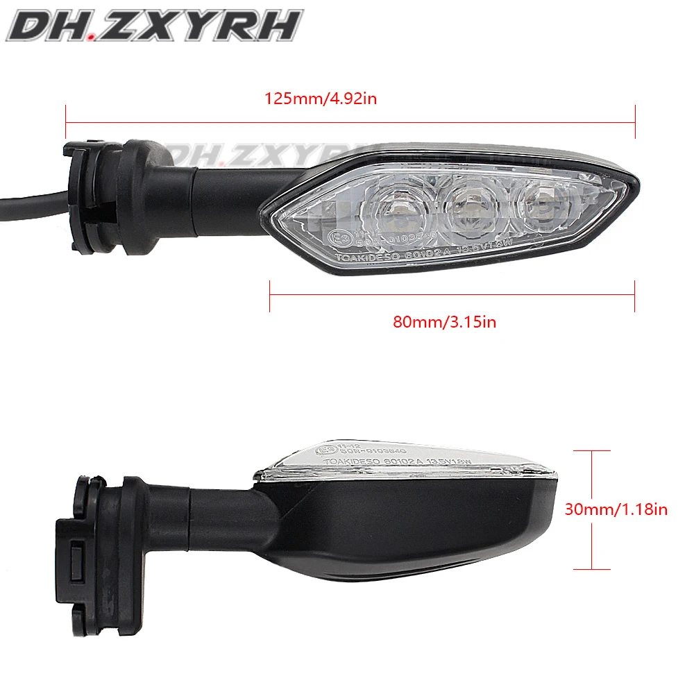 Задний светодиодный индикатор поворота для YAMAHA YZF R1 R1M R1S R6 T MAX 530/DX/SX YZFR1 M/S YZFR6
