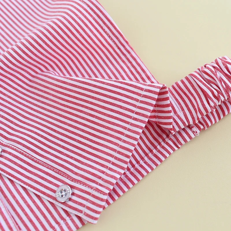 

Woman Striped Detachable Collar Tie Stand False Collar Removable Lapel Half Shirt Fake Collars Female Clothes Decor Nep Kraagie