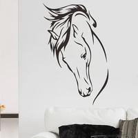 new design literary simple strokes horse bedroom porch home wall background self adhesive waterproof decoration wallpaper