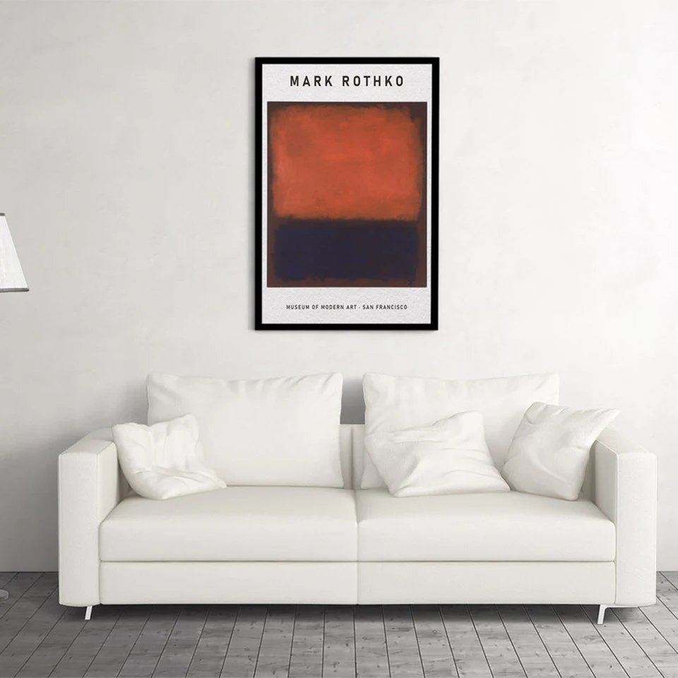 Картины на холсте настенные картины Постер Марка Ротко абстрактные домашний