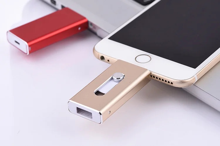 USB флеш-накопитель OTG 3 в 1, 8 ГБ, 16 ГБ, 32 ГБ, 64 ГБ, 128 ГБ, флеш-накопитель для iphone 8, 7 Plus, 6, 6 S Plus, 5S, ipad, карта памяти, флешка
