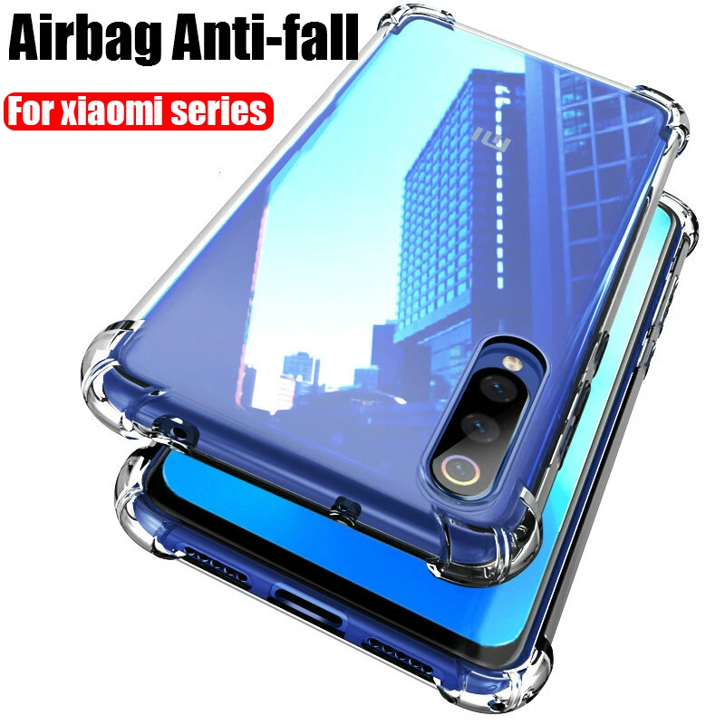 Противоударный чехол для Redmi Go k20 9T note 6 pro 8a 5 4 a x plus s2 Y2 мягкий Xiaomi A3 8 A2 Lite Pro CC9 E Play 6x