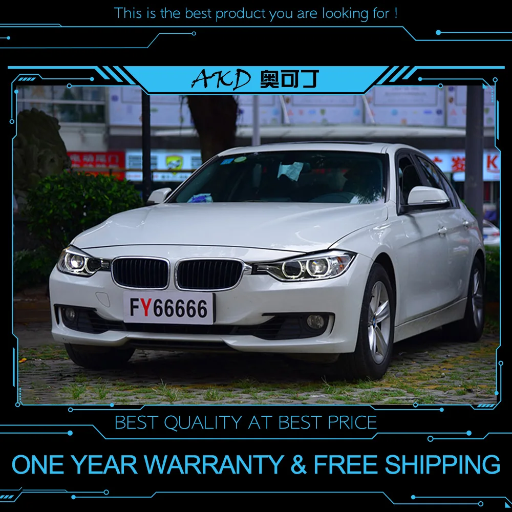 АКД автомобильного тюнинга фары для BMW 3 серии F30 320i 320Li светодиодные DRL