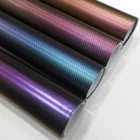 50x300 см, хамелеон, 3D углеродное волокно, виниловая пленка для автомобиля, фольга, углеродное волокно, украшение для автомобиля, наклейка сделай сам, Стильные наклейки, наклейки