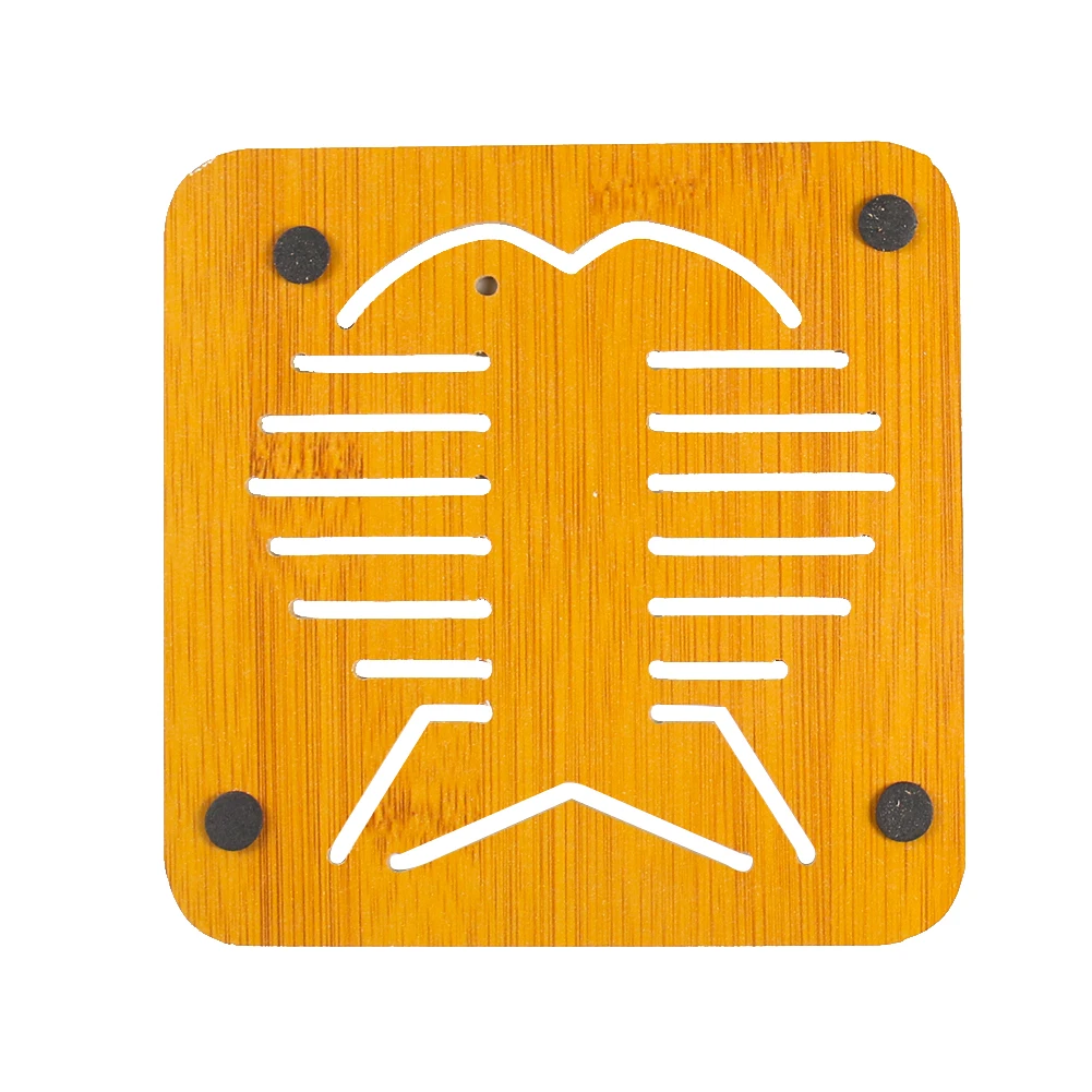 1 шт. подстаканник милая рыбья кость прочный мультяшный стол коврики для