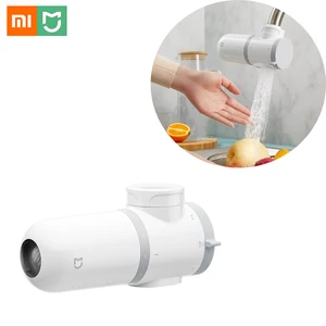 Xiaomi mijia faucet water purifier kitchen water filter cleaner water tap nozzle activated carbon percolator rust bacteria tools 1 mijia Item image