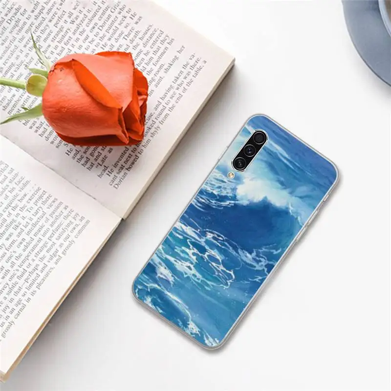 

Waves big sea landscape pattern Phone Case For Samsung A S M Note 9 10 20 fe 21 71 30 ultra plus 5g 11 31 51 s
