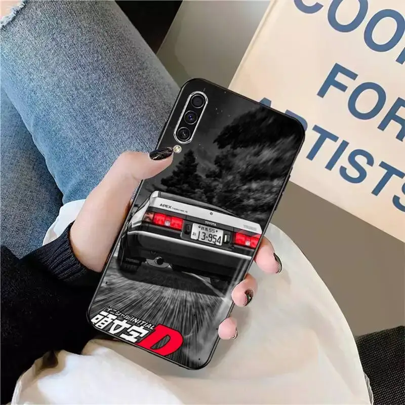 

AE86 cat soft shell Phone Cases For Samsung galaxy S 9 10 20 A 10 21 30 31 40 50 51 71 s note 20 j 4 2018 plus