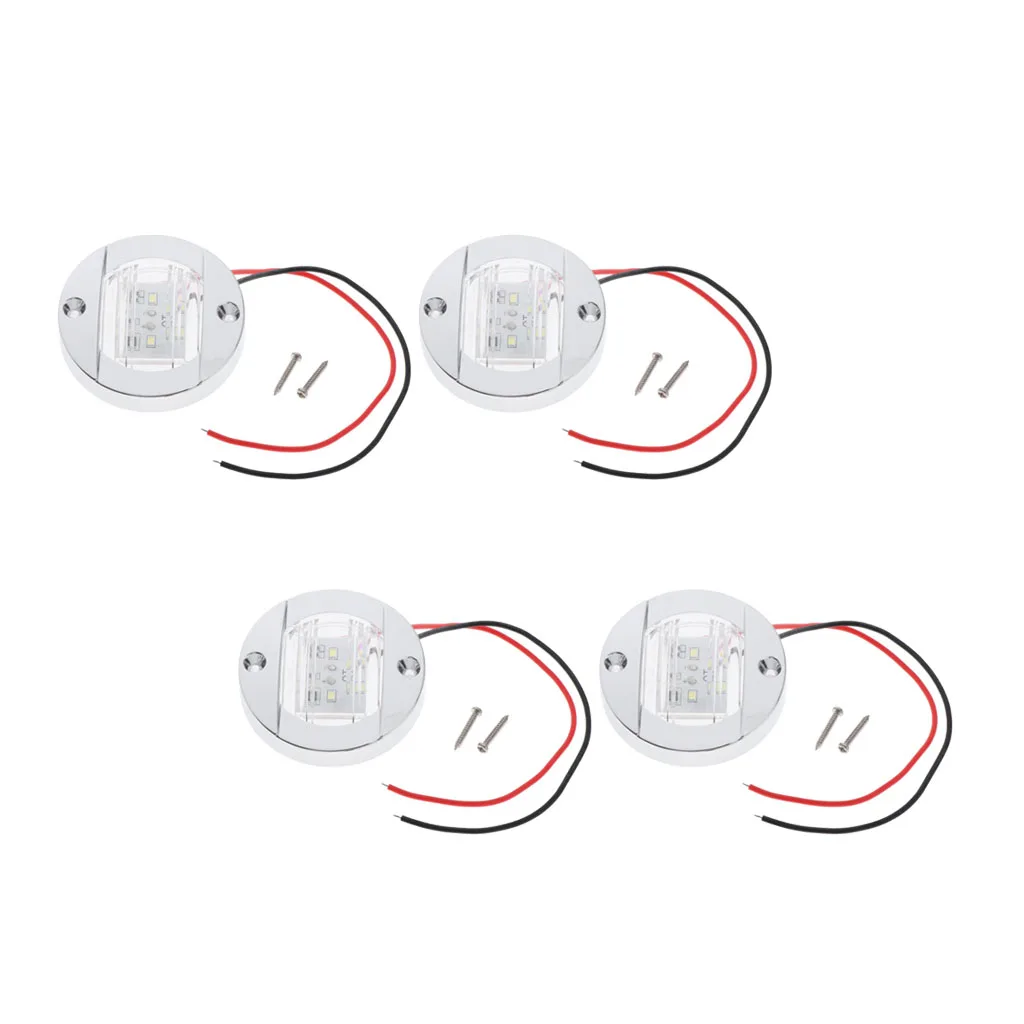 4 шт. подвесные светодиодсветодиодный навигационные лампы 12 В 3 дюйма 6 2835