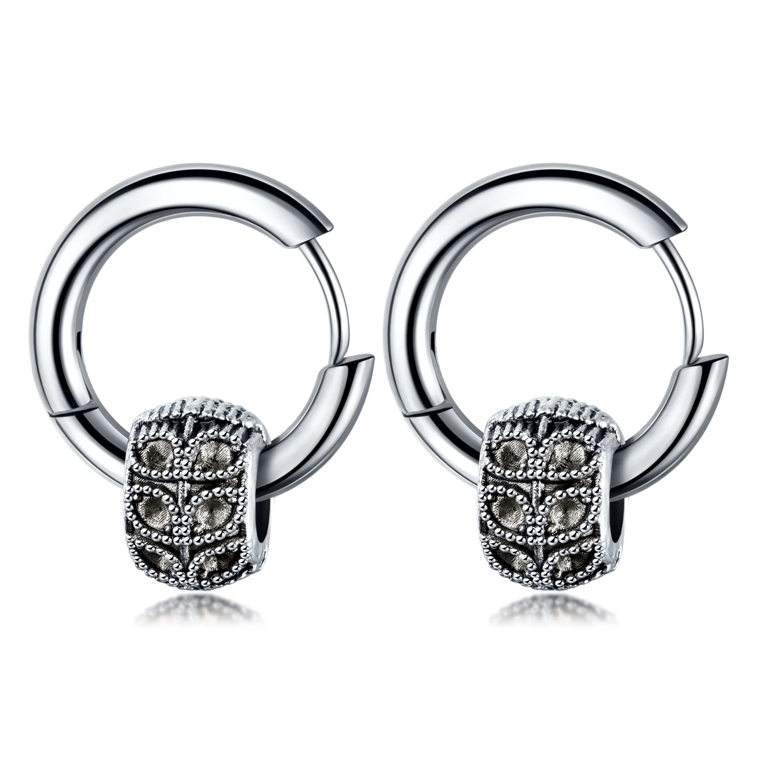

Hip hop Fashion Jewelry Stainless Steel Nightclub Men's Earrings